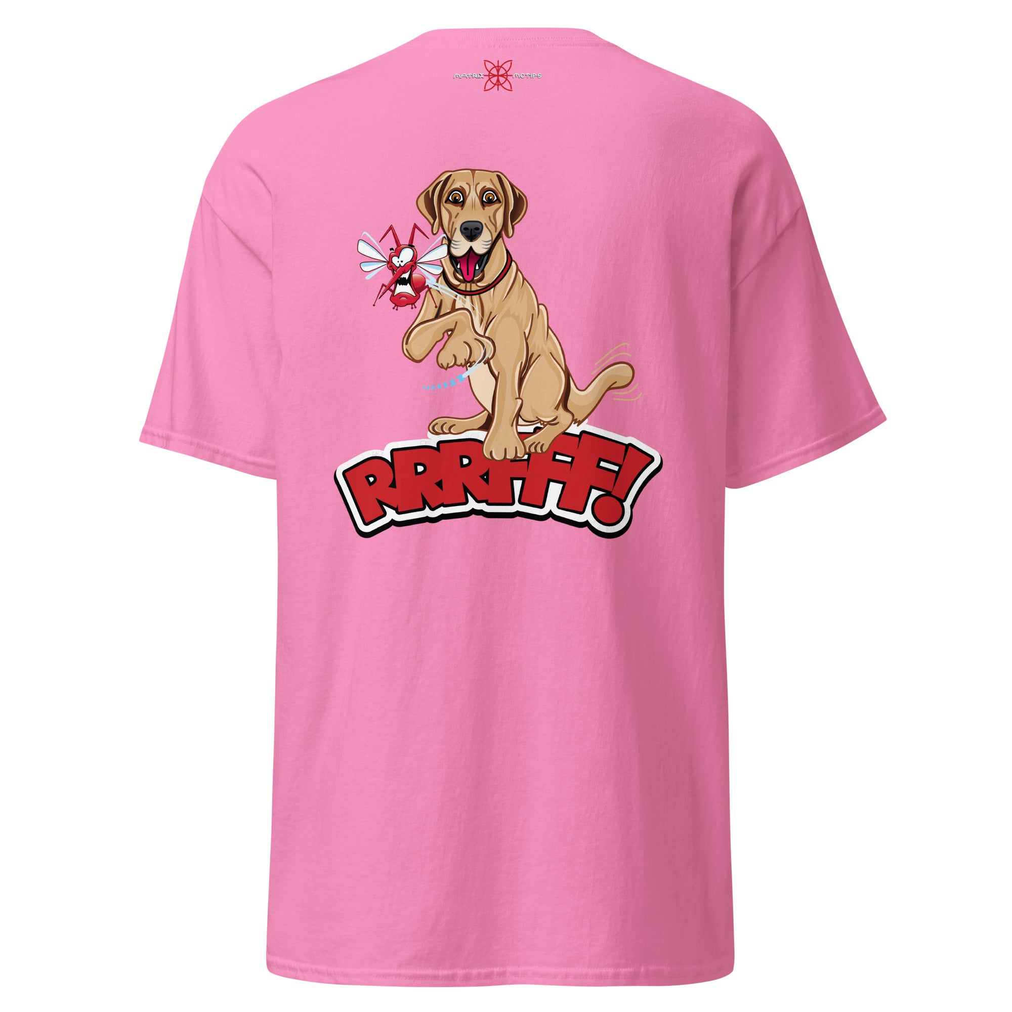 LabraDog Unisex Classic T-Shirt with Back Print Design