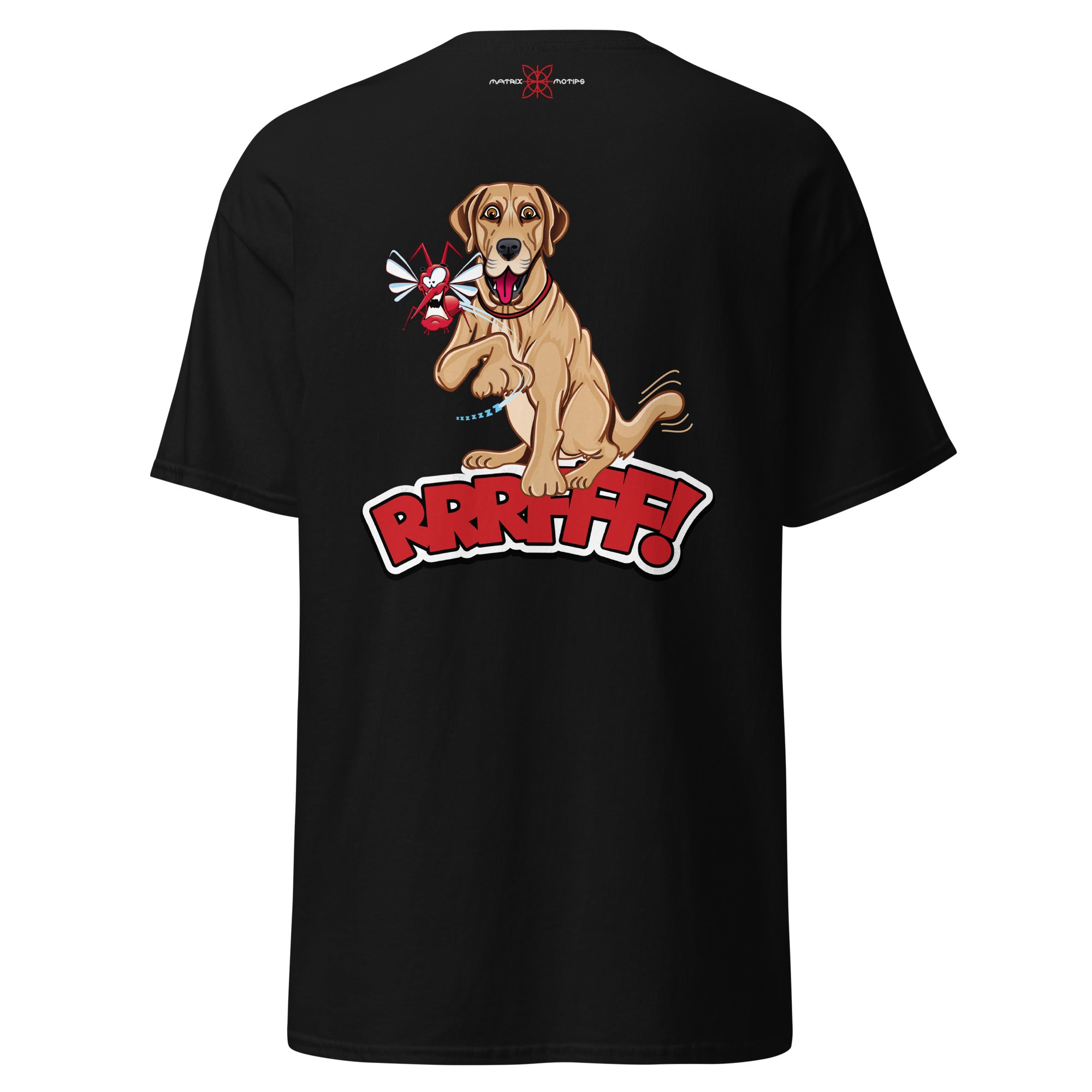 LabraDog Unisex Classic T-Shirt with Back Print Design