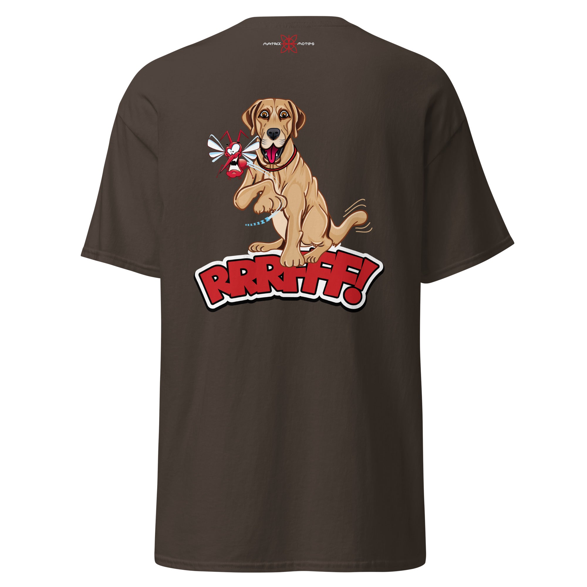 LabraDog Unisex Classic T-Shirt with Back Print Design