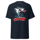 Splash Unisex Classic T-Shirt with Back Print Design