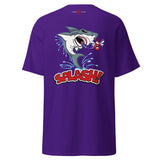 Splash Unisex Classic T-Shirt with Back Print Design