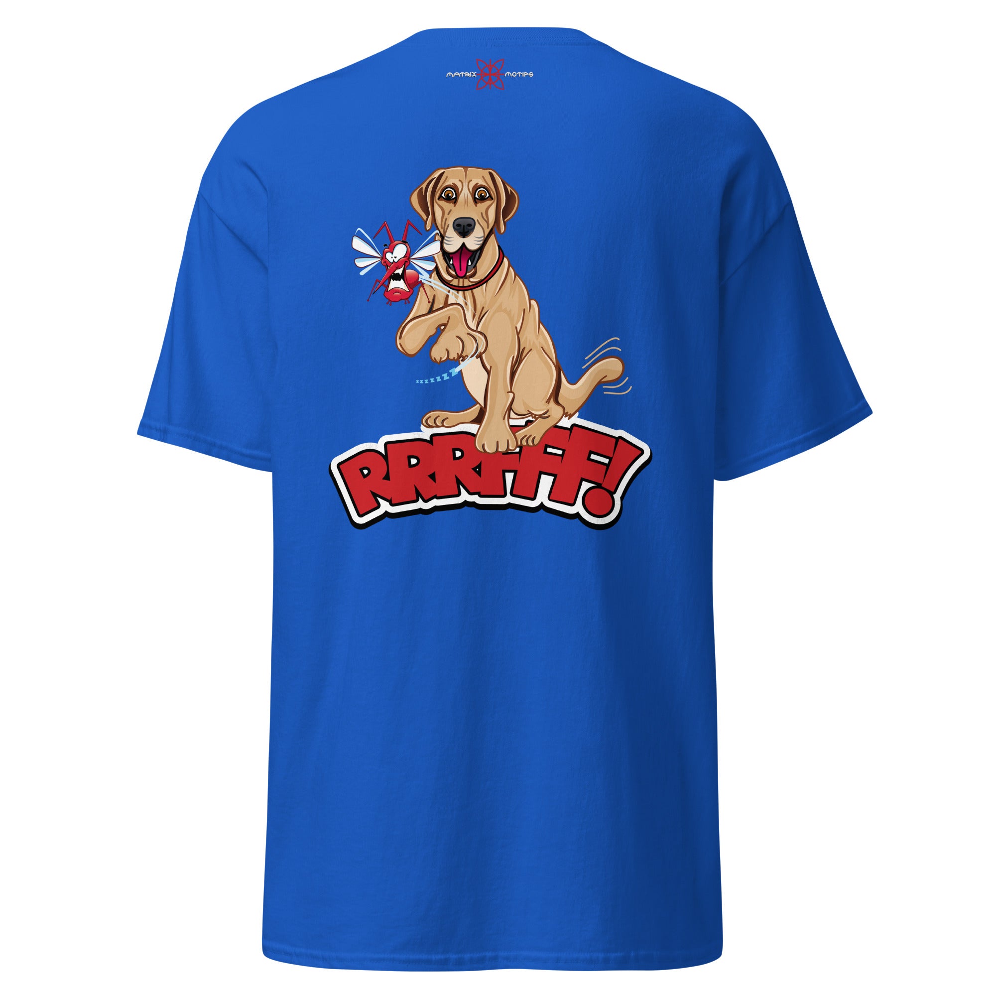 LabraDog Unisex Classic T-Shirt with Back Print Design