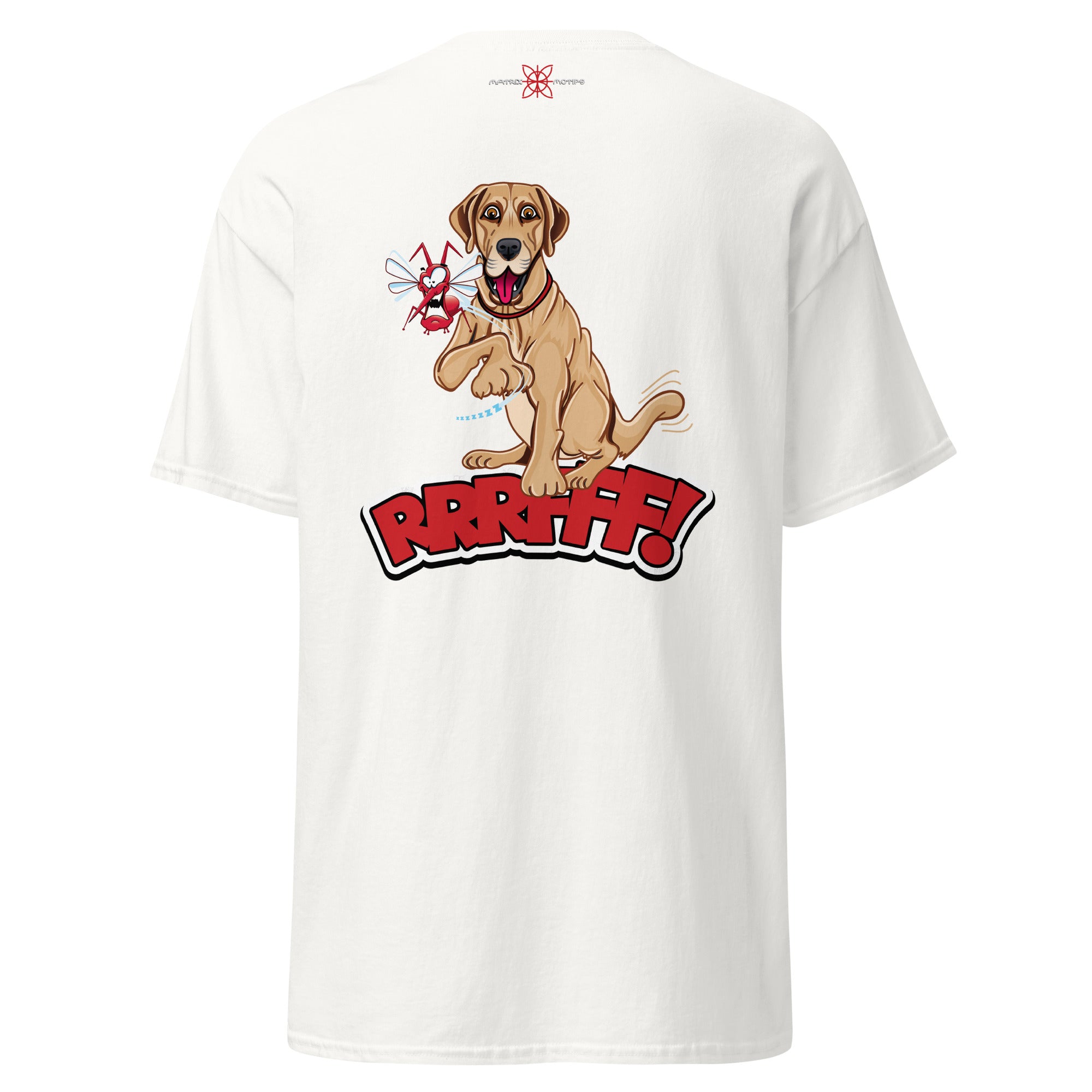 LabraDog Unisex Classic T-Shirt with Back Print Design