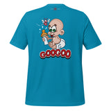 BabyGoo Unisex Staple T-Shirt with Back Print Design