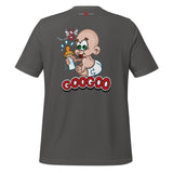 BabyGoo Unisex Staple T-Shirt with Back Print Design