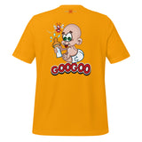 BabyGoo Unisex Staple T-Shirt with Back Print Design