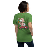 BabyGoo Unisex Staple T-Shirt with Back Print Design