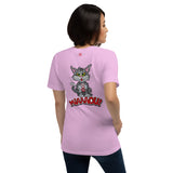 CatZilla Unisex Staple T-Shirt with Back Print Design