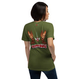 SkyRaiders Unisex Staple with Back Print DesignT-Shirt