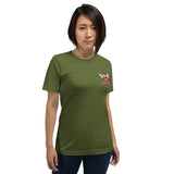 SkyRaiders Unisex Staple with Back Print DesignT-Shirt