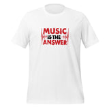 Music Is the Answer Unisex Staple T-Shirt