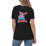 PiggyBoo Women's Relaxed T-Shirt with Back Print Design