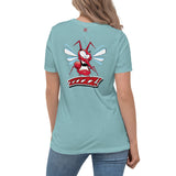 Kamosquito Women's Relaxed T-Shirt with Back Print Design