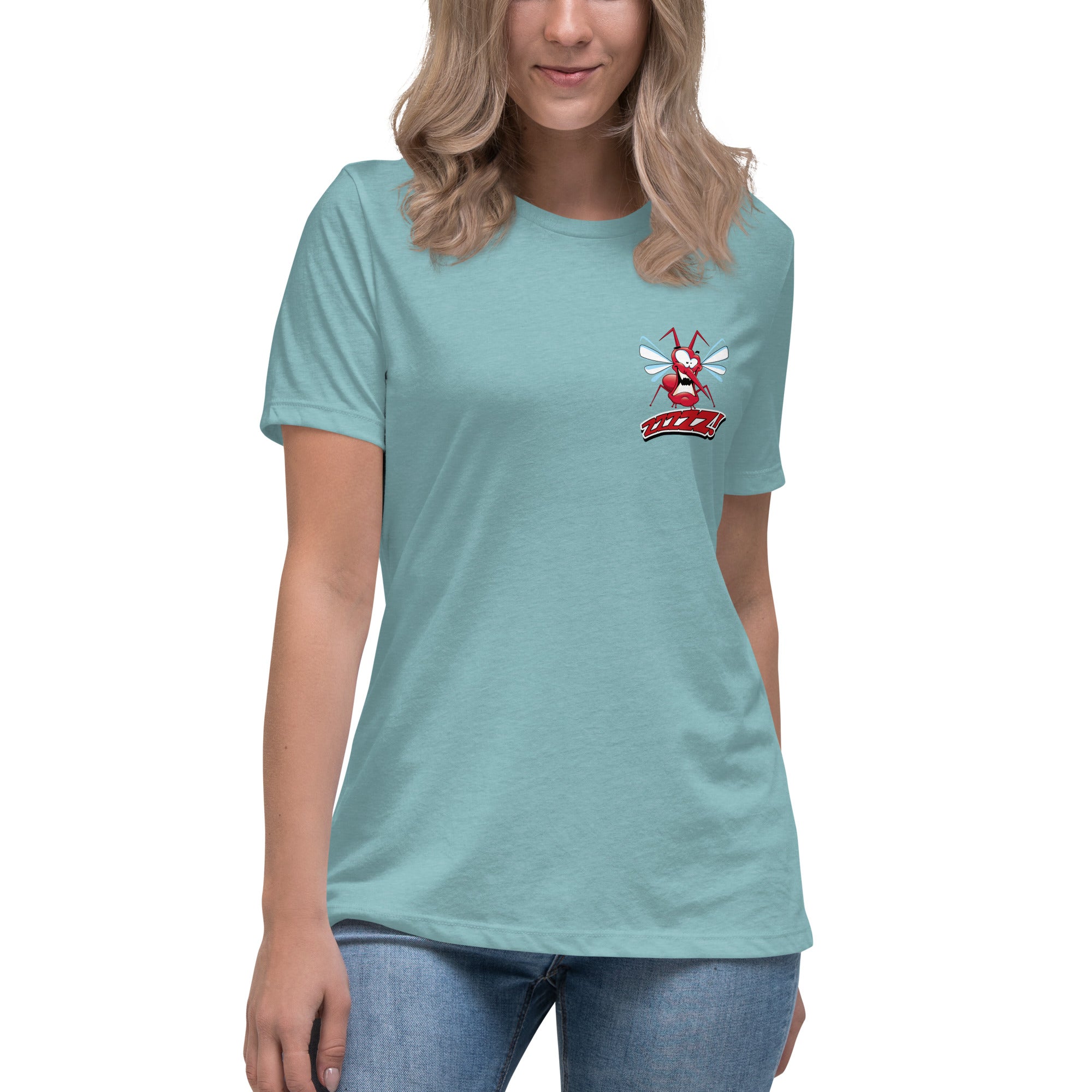 LabraDog Women's Relaxed T-Shirt with Back Print Design