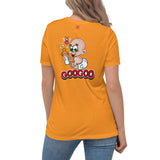 BabyGoo Women's Relaxed T-Shirt with Back Print Design