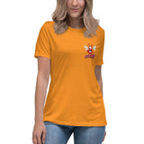 BluKong Women's Relaxed T-Shirt with Back Print Design