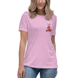 BluKong Women's Relaxed T-Shirt with Back Print Design