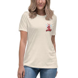 LabraDog Women's Relaxed T-Shirt with Back Print Design