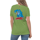 BluKong Women's Relaxed T-Shirt with Back Print Design