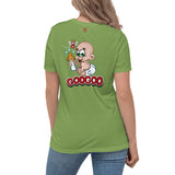 BabyGoo Women's Relaxed T-Shirt with Back Print Design