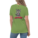 CatZilla Women's Relaxed T-Shirt with Back Print Design