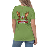 SkyRaiders Women's Relaxed T-Shirt with Back Print Design