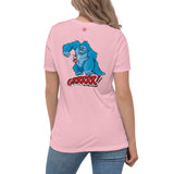 BluKong Women's Relaxed T-Shirt with Back Print Design